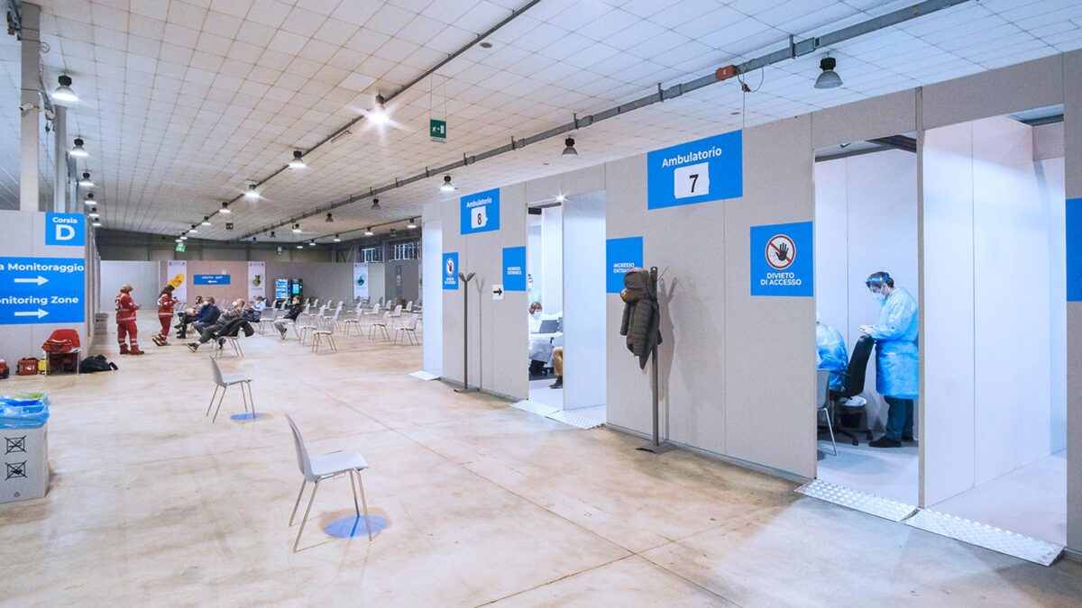 HUB VACCINI PAD. 6 | PADOVA FIERA 02/2021