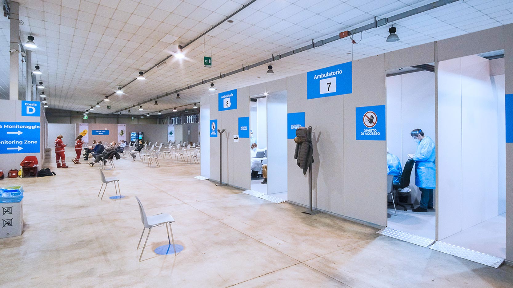 HUB VACCINI PAD. 6 | PADOVA FIERA 02/2021
