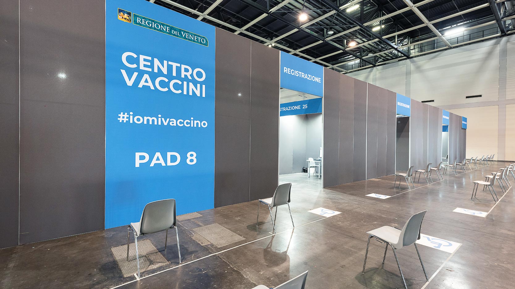 HUB VACCINI PAD. 8 | PADOVA FIERA 02/2021