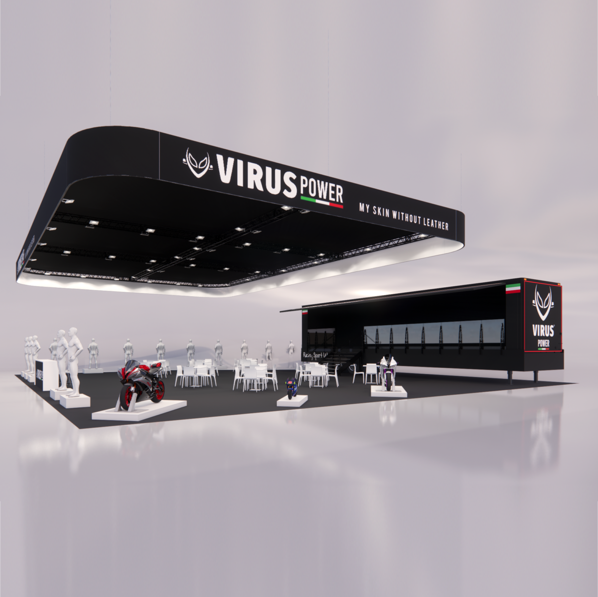 RING FLOAT 0007 VIRUS POWER