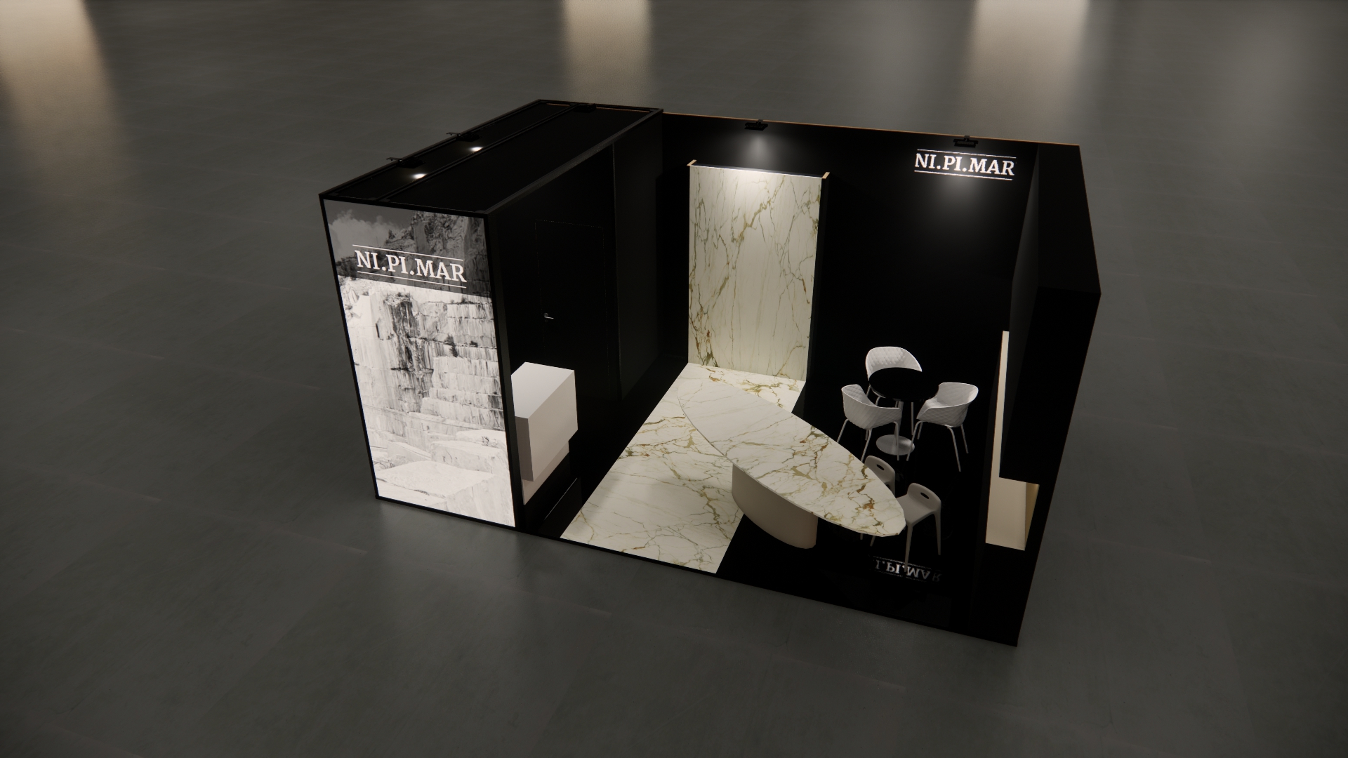 16-32 mq trade show booth design